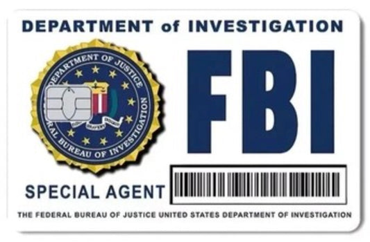 FBI Special Agent Card Skin
